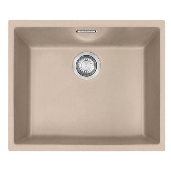 SID110-50 Sirius Tectonite Inset Kitchen Sink, Single Bowl, Coffee