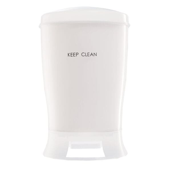 Printed Nuevo Step Bin; 12Lts, White