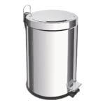 Stainles Steel Step Bin; 5lts Mirror Polish