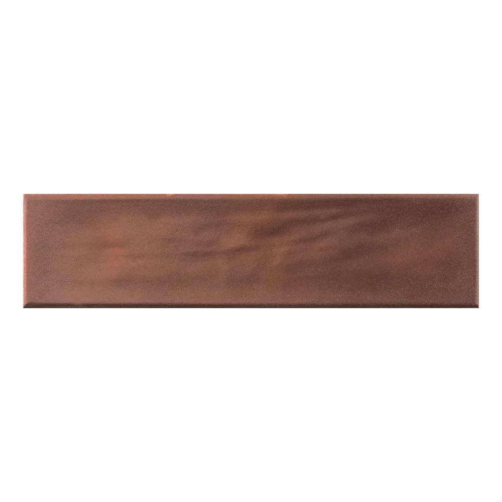 Aurea Ceramic Tile; (7.5x30)cm, Gold Rose