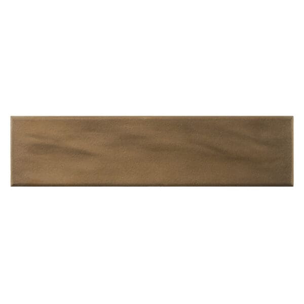 Aurea Ceramic Tile; (7.5x30.0), Brass