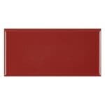 28661E Paris Rouge Dahlia: Ceramic Tile; (10.0x20.0)cm