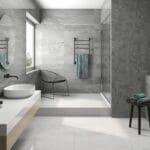 Cromat Whitehall Gris: Polished Porcelain Tile; (60.0x120.0)cm