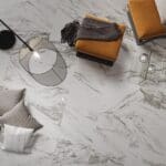 Cromat Niro: Polished Porcelain Tile; (60.0x120.0)cm, White