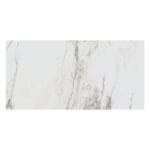 Cromat Niro: Polished Porcelain Tile; (60.0x120.0)cm, White