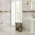 Cromat Sardonyx White: Polished Porcelain Tile; (60.0x120.0)cm