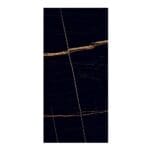 Sahara Black: Polished Porcelain Tile; (120.0x240.0)cm