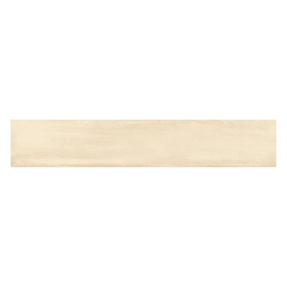 Le Lacche Crema: Matt Porcelain Tile; (6.1x37.0)cm