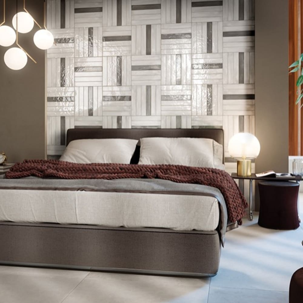 Le Lacche Crema: Matt Porcelain Tile; (6.1x37.0)cm