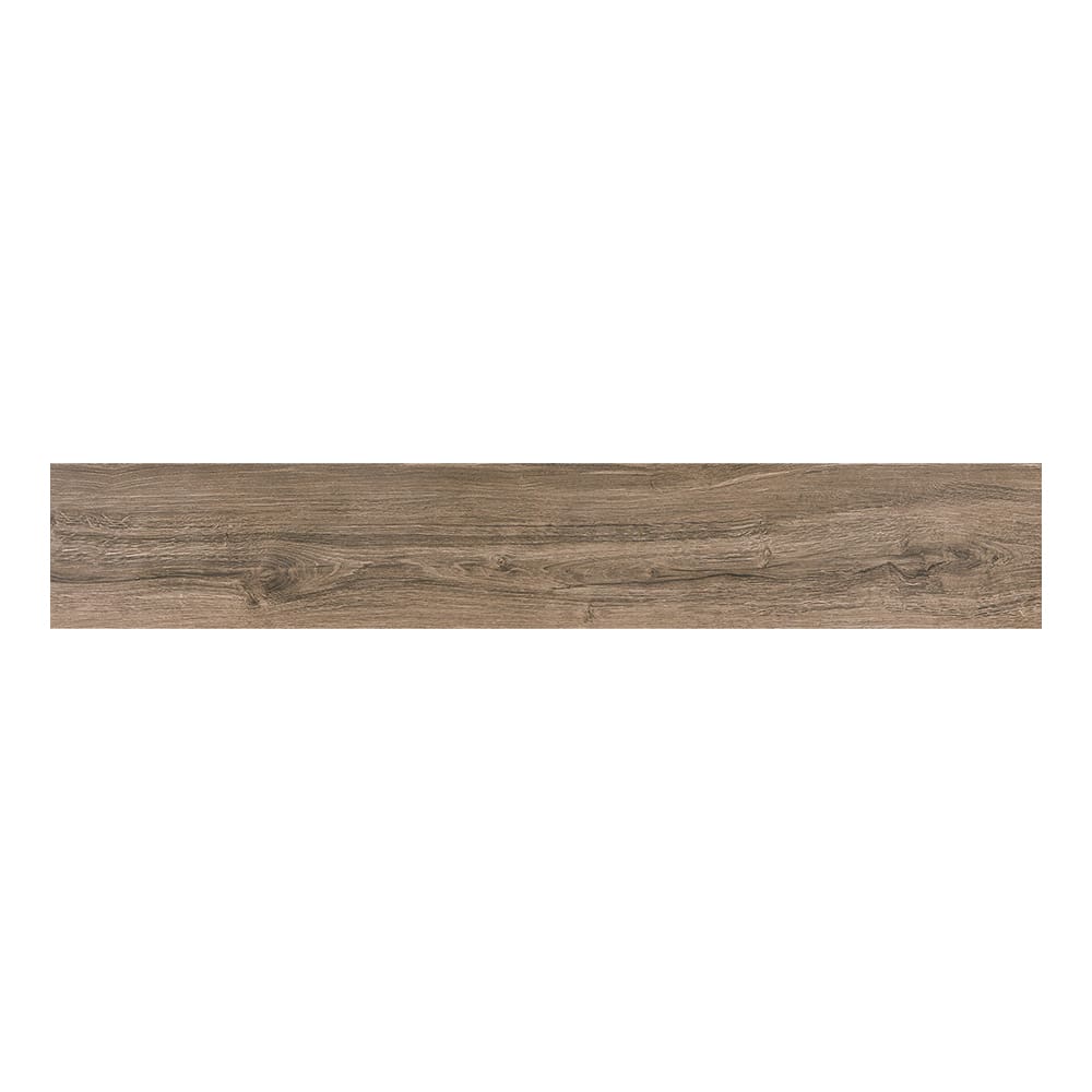 Cromat Rovere: Matt Porcelain Tile; (25.0x150.0)cm, Brown