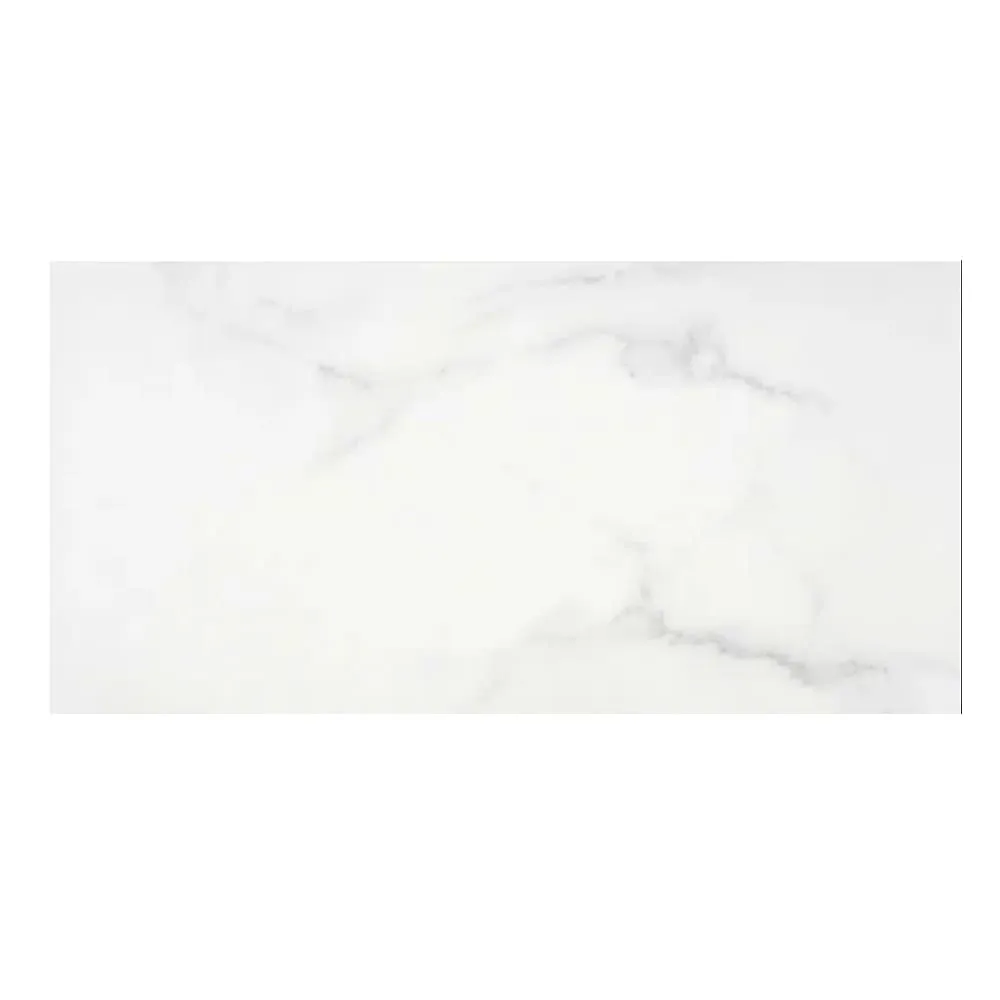 Purity White Satuario: Matt Porcelain Tile; (30.0x60.0)cm