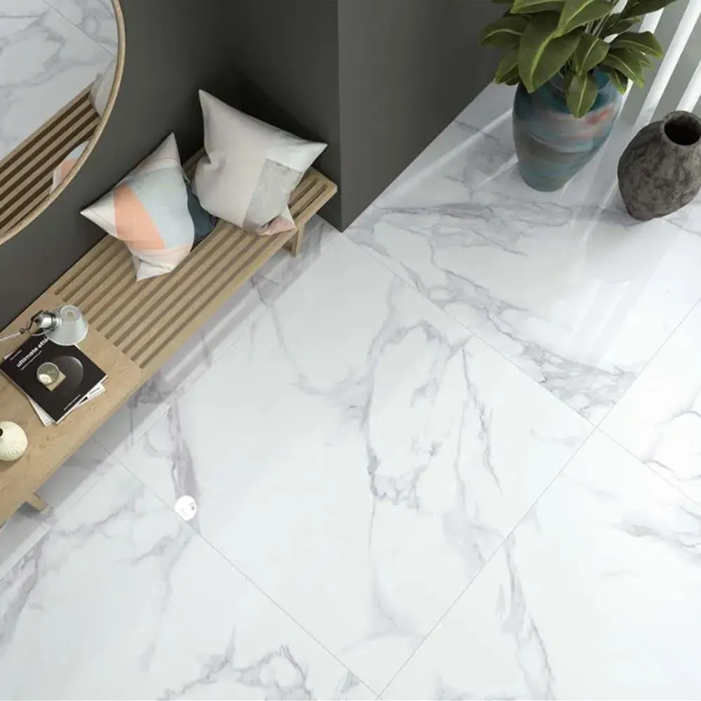 Purity White Satuario: Matt Porcelain Tile; (30.0x60.0)cm