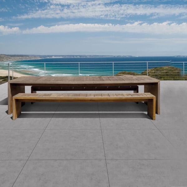 Ancona Mineral: Matt Porcelain Tile, (60.0x60.0)cm