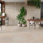 Feroe Greige: Matt Porcelain Tile; (60.0x120.0)cm, Beige