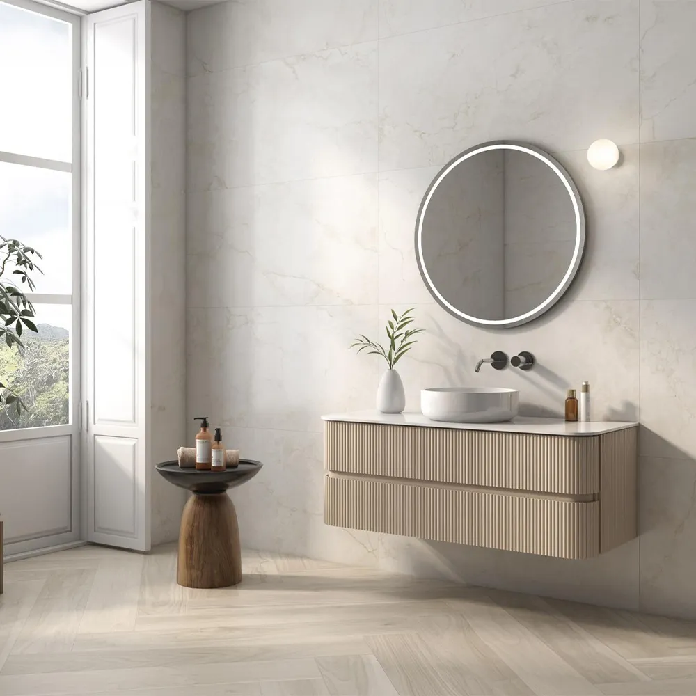 Hermes Cream: Matt Porcelain; (60.0x120.0)cm