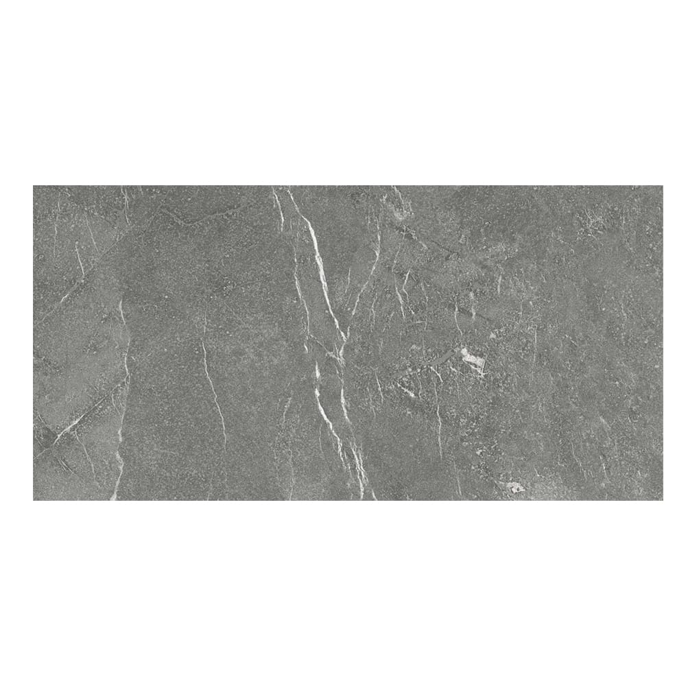 Negres 12: Matt Porcelain Tile; (60.0x120.0)cm, Grey
