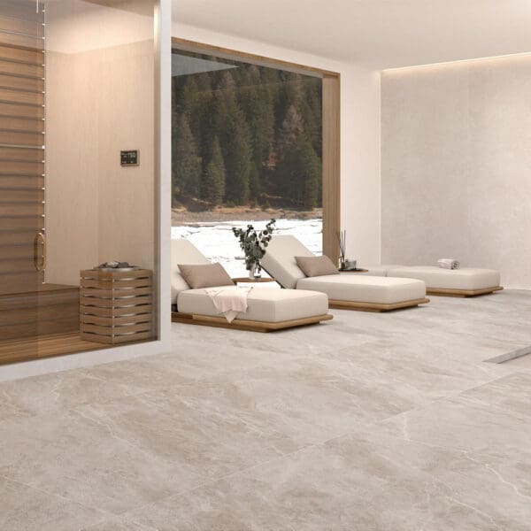 Savoia Pietra Di Sabbia: Matt Porcelain Tile; (60.0x120.0)cm