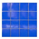 732925: Porcelain Mosaic Tile; (30.4x30.4)cm, Grey/Brown