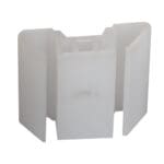 Decorium SPC; Clip For Vinyl Plank Skirting, White