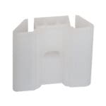 Decorium SPC; Clip For Vinyl Plank Skirting, White