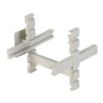 Plastic Spacer For Glass Block; (10x80)mm, White