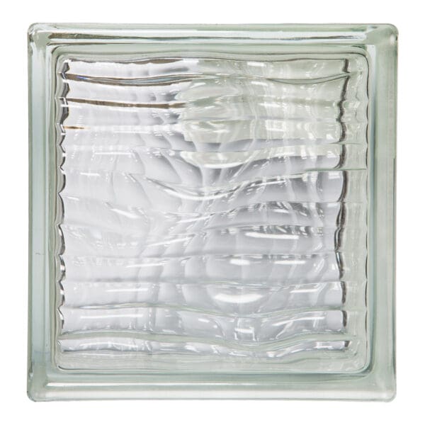 Clear Optical: Glass Block (19.0x19.0x8.0)cm