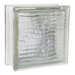 Clear Optical: Glass Block (19.0x19.0x8.0)cm