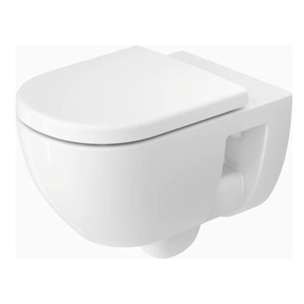 D-Code: WC Pan; Wall Hung; 57cm, White