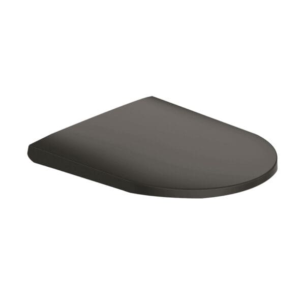 DuraStyle: Soft Close Elongated Seat Cover + Hinges, Anthracite Matt