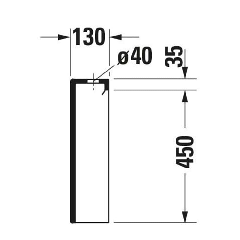 Duravit: Viu Cistern With Dual Flush Mechanism, White