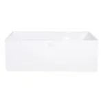 Freestanding BathTub: (170.0x75.0x60.0)cm, White