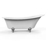 Freestanding BathTub: (176x74x72)cm: White