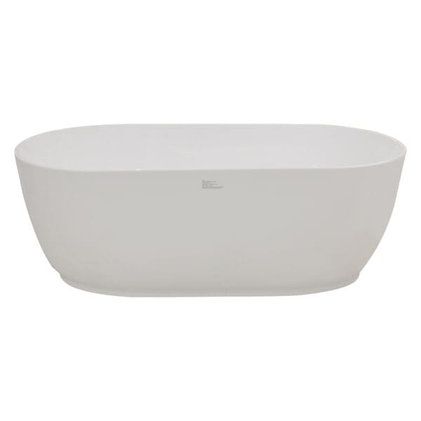 Freestanding BathTub; (170x80x61)cm, White