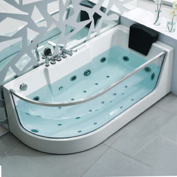 Massage BathTub; (170x80x59)cm, White