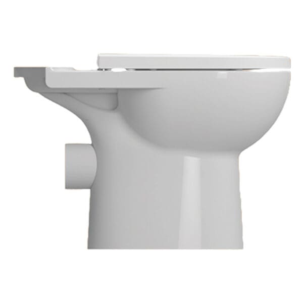 Tapis Ivan: WC Pan, Rimless, White