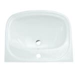 Nova Jade N: Washbasin 56cm, White