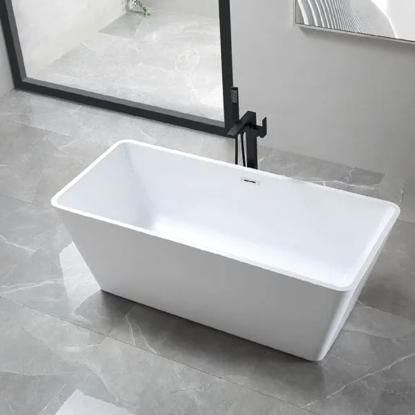 Freestanding BathTub; (170x73x60)cm, White