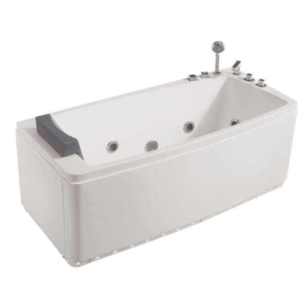 Massage BathTub; (170x75x65)cm, White