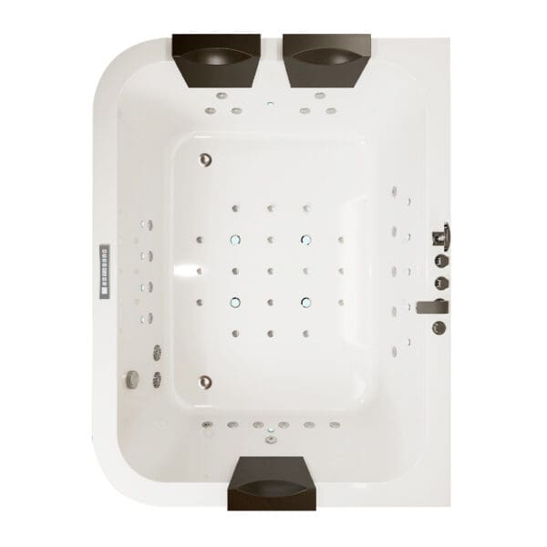 NTH: Massage BathTub; (190x145x76cm), White