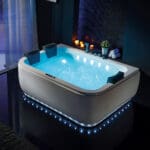 NTH: Massage BathTub; (190x145x76cm), White