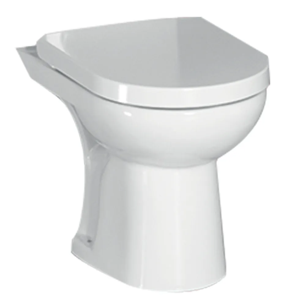 Tapis Gemme: WC Pan Closed Coupled, White