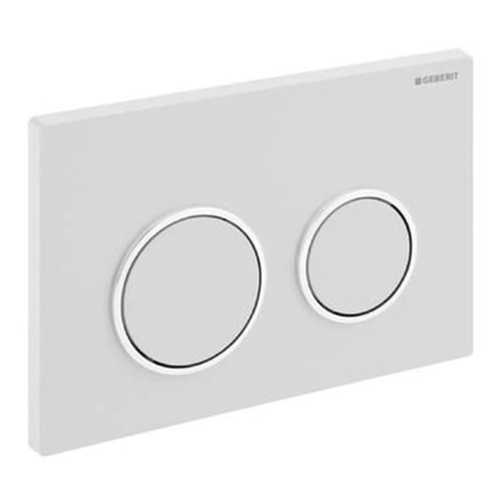 Geberit: Actuator Plate; Omega20, Bright/Matt Chrome Plated