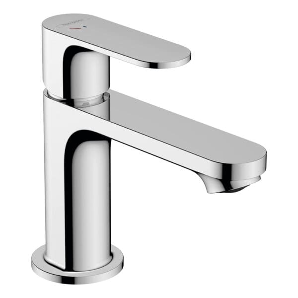 Rebris S CoolStart 80: Basin Mixer With pop up Waste; Single Lever, Chrome Plated