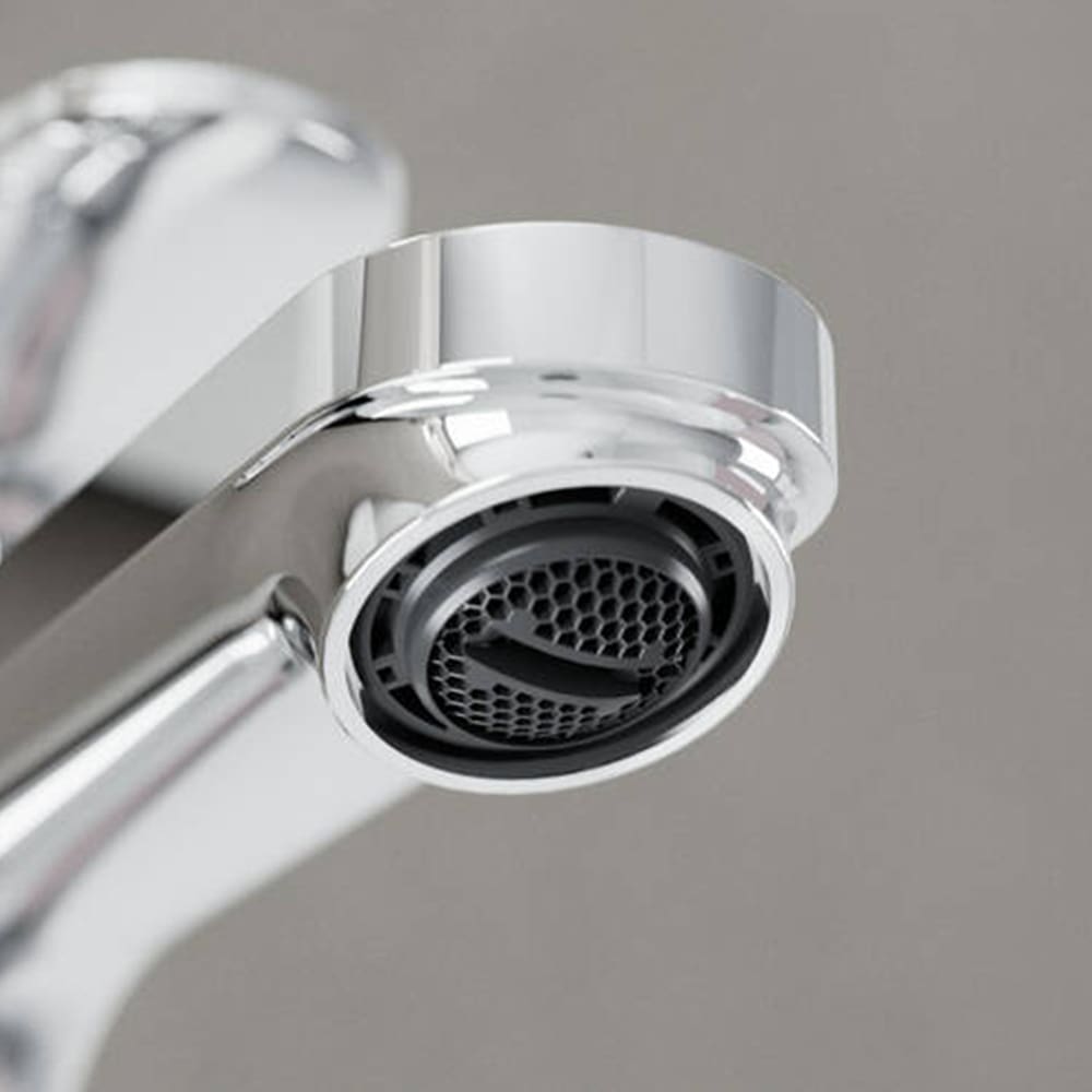 Rebris S 110: Basin Mixer With pop up Waste; Single Lever, Chrome Plated