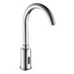 Miro Italy: Electronic Touch-Free Single Lever Mixer; Battery Operated, Chrome