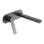 Tapis: Concealed Single lever Basin mixer, Black