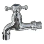 Bib Tap: ABS, Chrome Plated