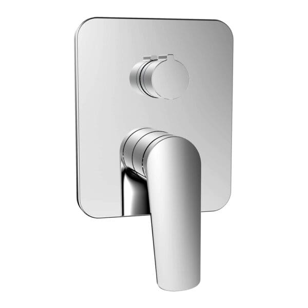 Tapis: 4-Way Concealed Shower Mixer, Chrome Plated, Silver