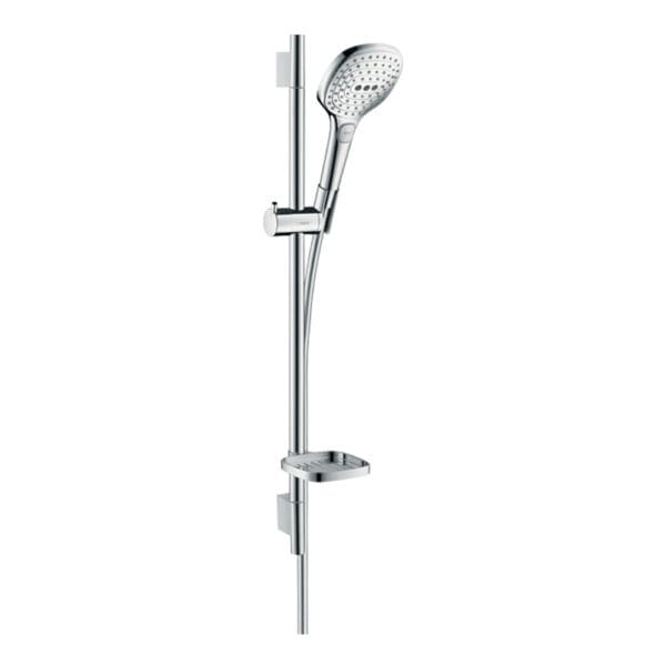 Raindance Select E 120: Eco Unica'S Puro: Shower Kit + Rail; 65cm, Chrome Plated