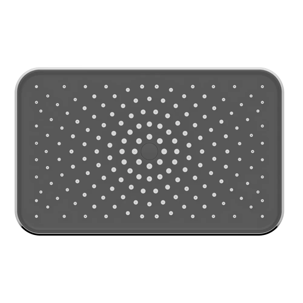 Tapis: 1- Function Rain Shower Head; (320x200x16)mm, ABS
